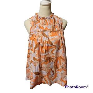 Nine West Floral Women's Sleeveless Blouse Size Small